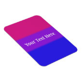 Falsche Bisexuelle Flagge Magnet (Rechte Seite)