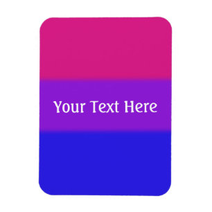 Falsche Bisexuelle Flagge Magnet