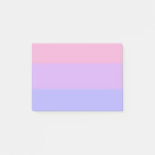 Falsche Bisexuelle Flagge Post-it Klebezettel (Vorderseite)