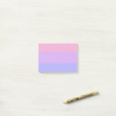 Falsche Bisexuelle Flagge Post-it Klebezettel (Auf Schreibtisch)