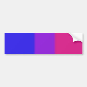 Falsche Bisexuelle Flagge Version 2 Autoaufkleber