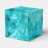 Falsche Blue-Rose-Collage Geschenkschachtel (Rückseite)