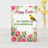 Falsche Blumengrüße zum Frühling Karte (Gelbe Blume)
