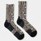Falsche Boa Constrictor Schlangenhaut Socken (Rechts)