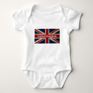 Falsche britische Flagge Baby Strampler