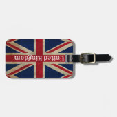 Falsche britische Flagge Gepäckanhänger (Vorderseite horizontal)