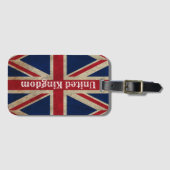Falsche britische Flagge Gepäckanhänger (Vorderseite (Horizontal))
