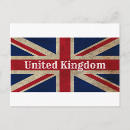 Falsche britische Flagge Postkarte