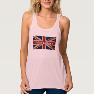 Falsche britische Flagge Tank Top