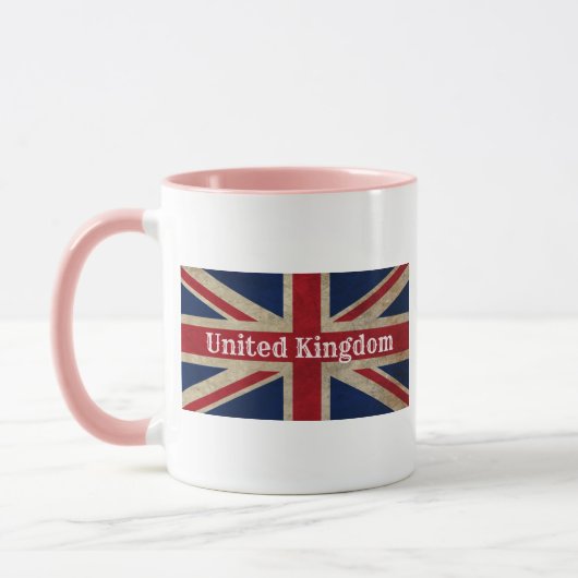 Falsche britische Flagge Tasse (Links)