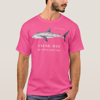 Falsche Bucht Südafrika Große Weiße Hai-Divin T-Shirt