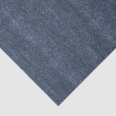 Falsche Denim-Blaujeans-Geburtstag Seidenpapier (Ausschnitt)