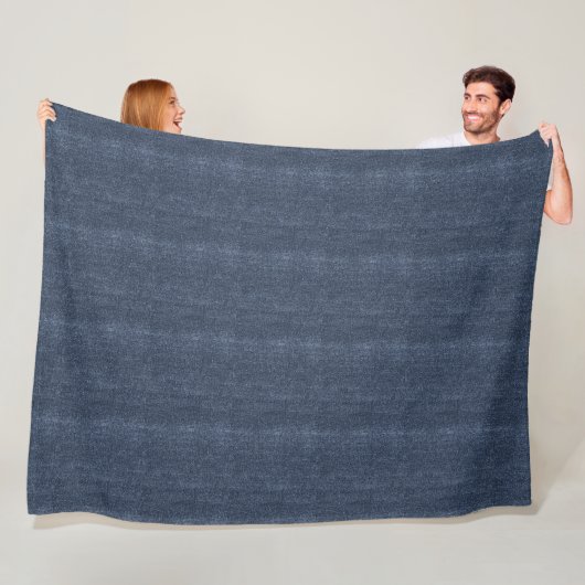 Falsche Denim-Blue Jeans Fleecedecke (Beispiel)