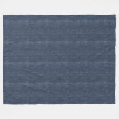 Falsche Denim-Blue Jeans Fleecedecke (Vorderseite (Horizontal))
