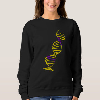 Falsche Dna Lgbt Intersex Flag Sweatshirt