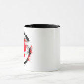 Falsche Fahne für antifaschistische Aktionen Tasse (Zentrum)