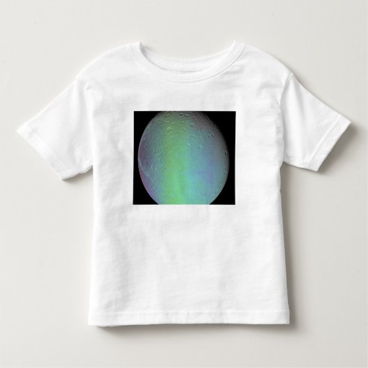 Falsche Farbansicht des Mondfels Saturn Kleinkind T-shirt (Vorderseite)