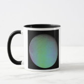 Falsche Farbansicht des Mondfels Saturn Tasse (Links)