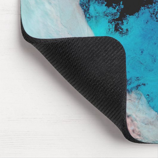 Falsche Farbansicht von Polynya (offenes Wasser) Mousepad (Ecke)