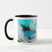 Falsche Farbansicht von Polynya (offenes Wasser) Tasse (Links)