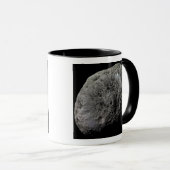 Falsche Farbansicht von Saturns Mondhyperion Tasse (VorderseiteRechts)