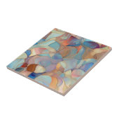 Falsche farbenfrohe Perlmutter Fliese (Seite)