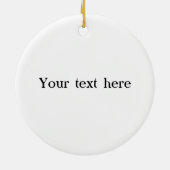 Falsche Flagge des Staates Texas Keramik Ornament (Hinten)