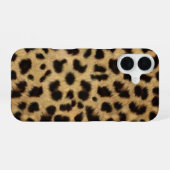 Falsche Gepardenhaut iPhone 16 Hülle (Rückseite (Horizontal))