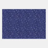 Falsche Glitter-Geschenkpapierbögen Geschenkpapier Set (Vorderseite)