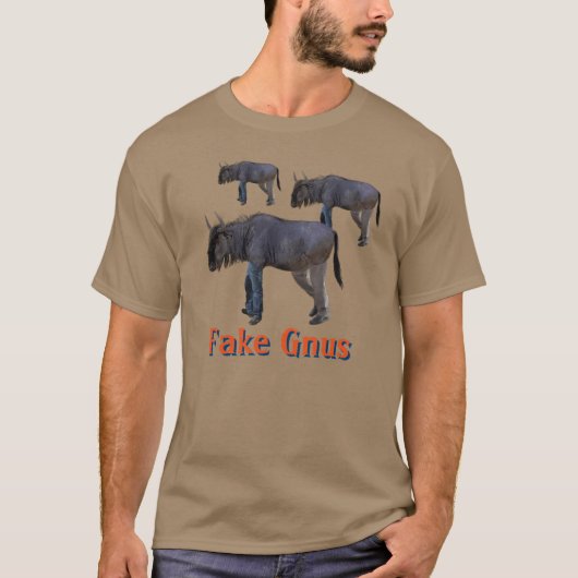 Falsche Gnus T-Shirt (Vorderseite)