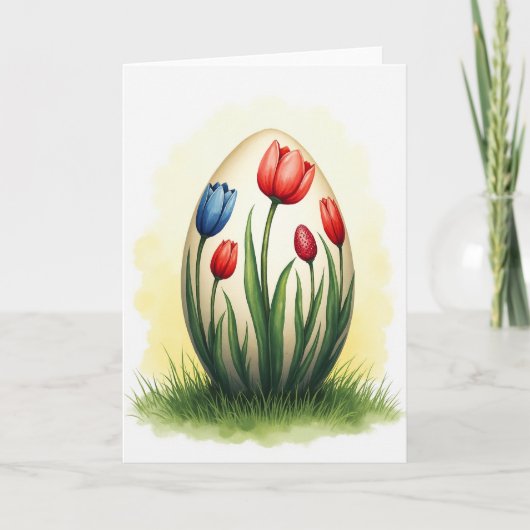 Falsche Gold-Blumen-Frühlingskarte Karte (Vorderseite)