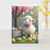 Falsche Gold-Frühlings-Tierkarte Karte (Gelbe Blume)