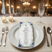 Falsche Gold-Rockenprint-Marmorierung Menükarte