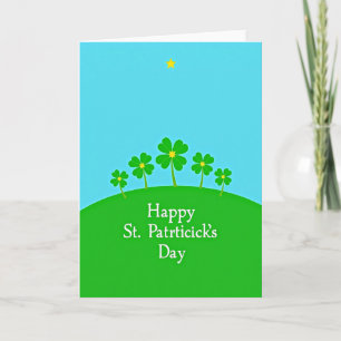 Falsche Gold St. Patricks Day Karte