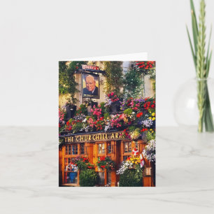 Falsche Grußkarte der Londoner Szene Karte