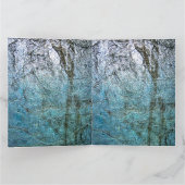 Falsche Grußkarte dunkel abstrakt gerecycelt Karte (Innenseite)