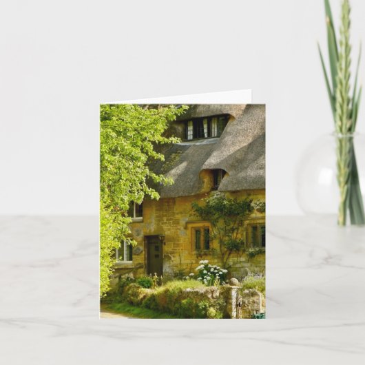 Falsche Grußkarte mit englischem Motiv Karte (Vorderseite)