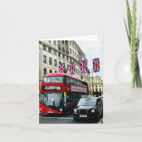 Falsche Grußkarte mit Foto von London