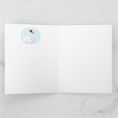 Falsche Grußkarte Notizblock innen; Vögel Karte (Innenseite)