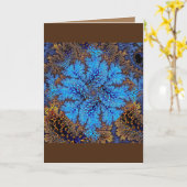 Falsche Grußkarte - Sammlung Cooler Quadrate Karte (Gelbe Blume)