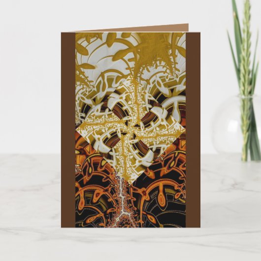 Falsche Grußkarte - Sammlung Cooler Quadrate Karte (Vorderseite)