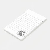 Falsche Hundehalterung Druck Linken Post-it Klebezettel (angewinkelt)