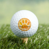 Falsche Hundeschleife Aquarellfarbe Golfball (Insitu T-Shirt)