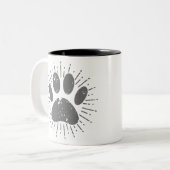 Falsche Hundeschleife für Sunbeam Zweifarbige Tasse (Vorderseite Links)