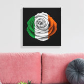Falsche irische Rose Leinwanddruck (Insitu (Wohnzimmer))