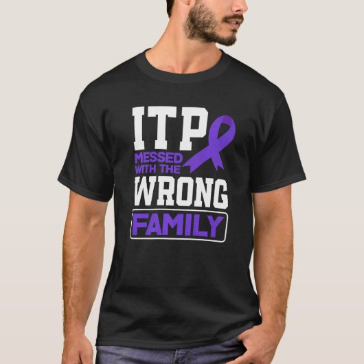 Falsche ITP-Sensibilisierung für Familie T-Shirt (Vorderseite)