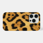 Falsche Jaguar-Haut iPhone Hülle (Rückseite (Horizontal))