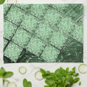 Falsche Keramik, simulierte Gramm- und Wandteile. Geschirrtuch (Gefaltet)