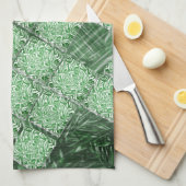 Falsche Keramik, simulierte Gramm- und Wandteile. Geschirrtuch (Viertel Falte)