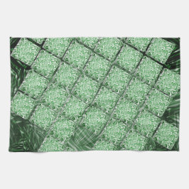 Falsche Keramik, simulierte Gramm- und Wandteile. Geschirrtuch